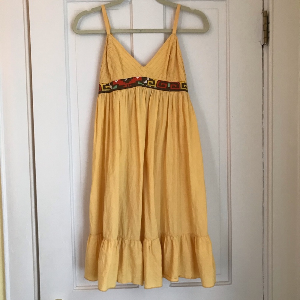 VINTAGE YELLOW SUNDRESS